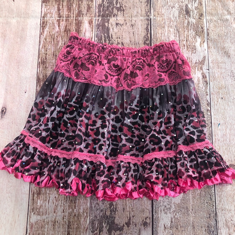 Rachael & Chloe cheetah print skirt size‎ 4
